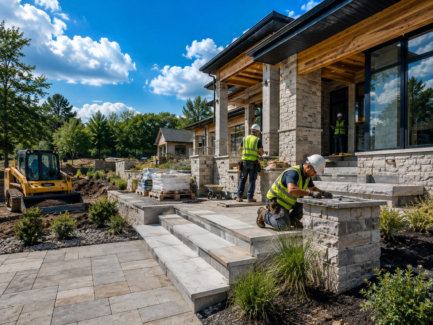 Residential general contracting and finishing project